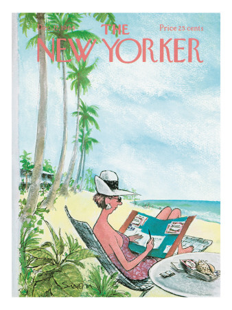 The New Yorker Cover - December 12, 1964 by Charles Saxon Pricing Limited Edition Print image