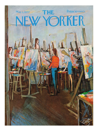 The New Yorker Cover - May 2, 1970 by Arthur Getz Pricing Limited Edition Print image