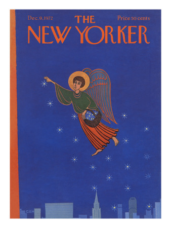 The New Yorker Cover - December 9, 1972 by Charles E. Martin Pricing Limited Edition Print image