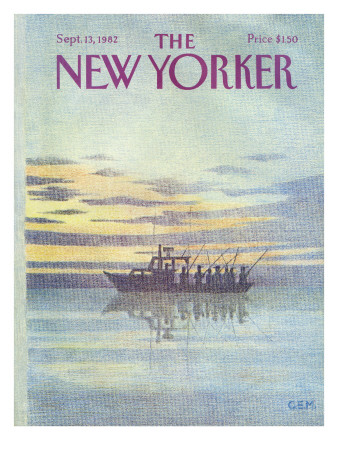 The New Yorker Cover - September 13, 1982 by Charles E. Martin Pricing Limited Edition Print image