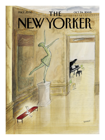 The New Yorker Cover - October 24, 2005 by Jean-Jacques Sempé Pricing Limited Edition Print image