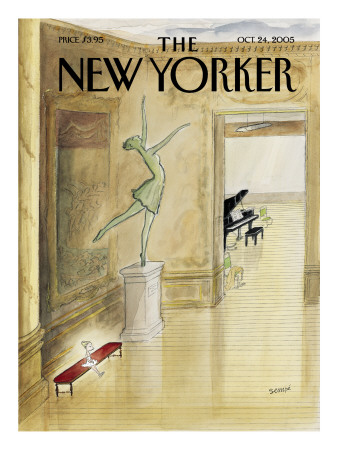 The New Yorker Cover - October 24, 2005 by Jean-Jacques Sempe Pricing Limited Edition Print image