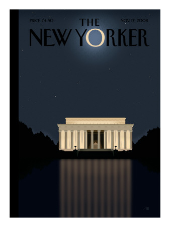 The New Yorker Cover - November 17, 2008 by Bob Staake Pricing Limited Edition Print image