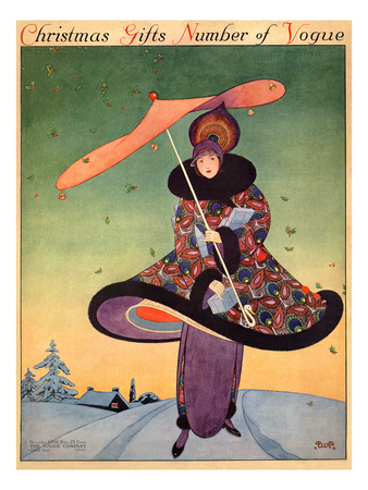 Vogue Cover - December 1913 by George Wolfe Plank Pricing Limited Edition Print image