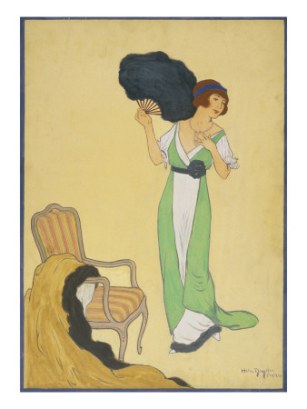 Vogue - October 1911 by Helen Dryden Pricing Limited Edition Print image