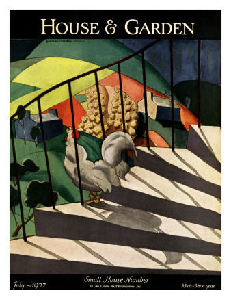 House & Garden Cover - July 1927 by Bradley Walker Tomlin Pricing Limited Edition Print image