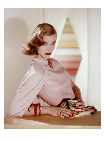 Vogue - April 1955 by Horst P. Horst Pricing Limited Edition Print image