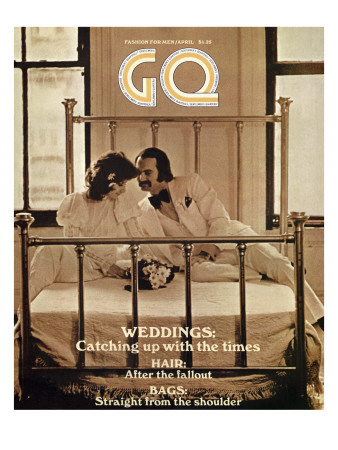 Gq Cover - April 1971 by Arthur Elgort Pricing Limited Edition Print image
