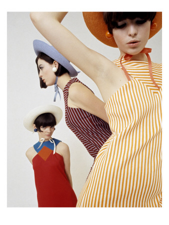 Mademoiselle - June 1966 by Gosta Peterson Pricing Limited Edition Print image