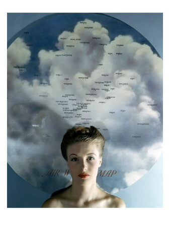 Vogue - November 1943 by John Rawlings Pricing Limited Edition Print image