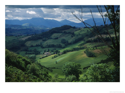 Emerald Slopes Near Matelica by O. Louis Mazzatenta Pricing Limited Edition Print image