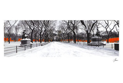 The Gates Along Poet's Walk, Central Park by Igor Maloratsky Pricing Limited Edition Print image