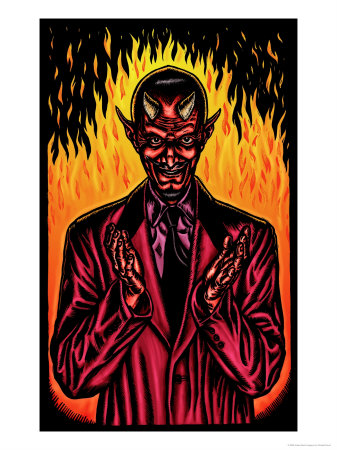 Devil Businessman by Donald David Pricing Limited Edition Print image