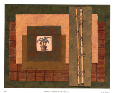 Bamboo Ensemble Ii by Merri Pattinian Pricing Limited Edition Print image