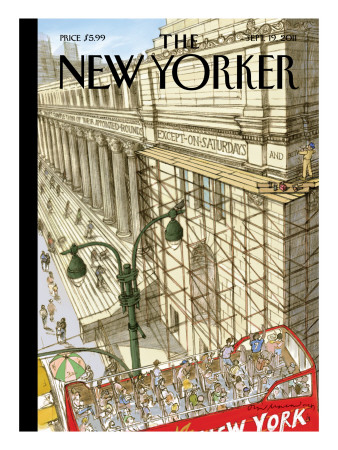 New Yorker Cover - September 19, 2011 by David Macaulay Pricing Limited Edition Print image