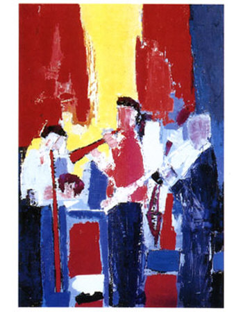 Hommage A Sydney Bechet by Nicolas De Staël Pricing Limited Edition Print image