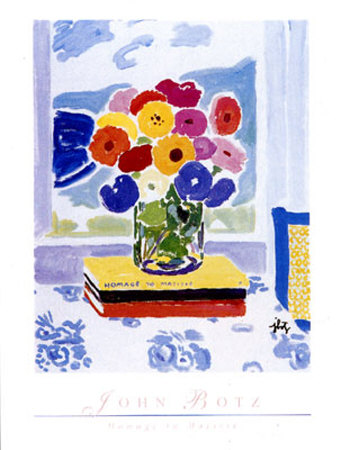 Homage To Matisse by John Botz Pricing Limited Edition Print image