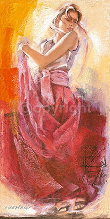 Flamenco Dance by Talantbek Chekirov Pricing Limited Edition Print image