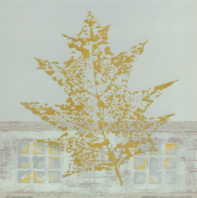 Golden Leaves Iii by S. Hadley Pricing Limited Edition Print image