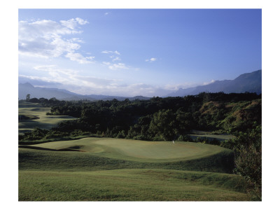 Princeville Golf Club The Prince Course, Hole 14 by Stephen Szurlej Pricing Limited Edition Print image