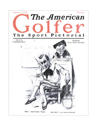 The American Golfer August 22, 1925 by James Montgomery Flagg Pricing Limited Edition Print image