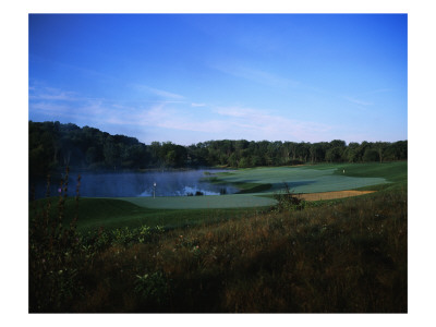 Longaberger Golf Club, Dusk by Stephen Szurlej Pricing Limited Edition Print image