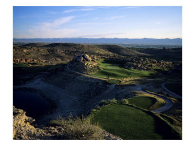 Golf Club At Redlands Mesa, Hole 17 by Stephen Szurlej Pricing Limited Edition Print image