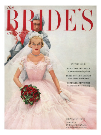 Brides Cover - April, 1954 by William Helburn Pricing Limited Edition Print image