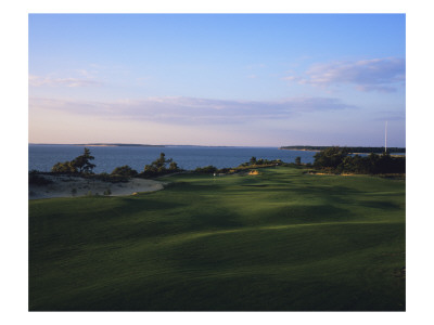 Sebonack National Golf Club, Hole 1 by Stephen Szurlej Pricing Limited Edition Print image