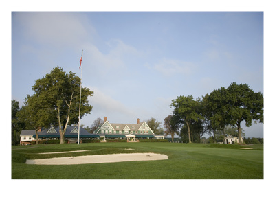 Oakmont Country Club, Hole 9 by Stephen Szurlej Pricing Limited Edition Print image