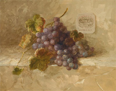 Bordeaux Grapes by Danhui Nai Pricing Limited Edition Print image