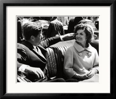 Jackie And John F. Kennedy Returning To The White House, 1961 by Stanley Tretick Pricing Limited Edition Print image