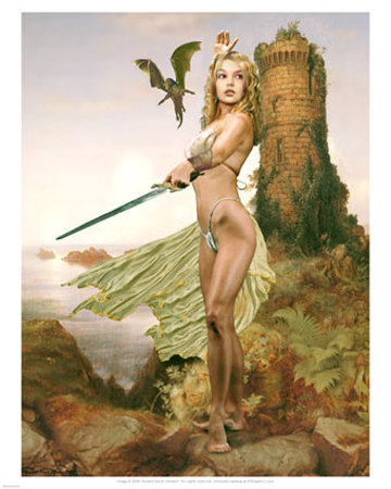 The Summoner by Howard David Johnson Pricing Limited Edition Print image