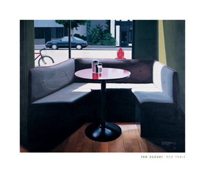 Red Table by Tad Suzuki Pricing Limited Edition Print image