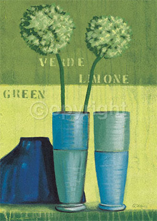 Blooms In Green by Anna Flores Pricing Limited Edition Print image