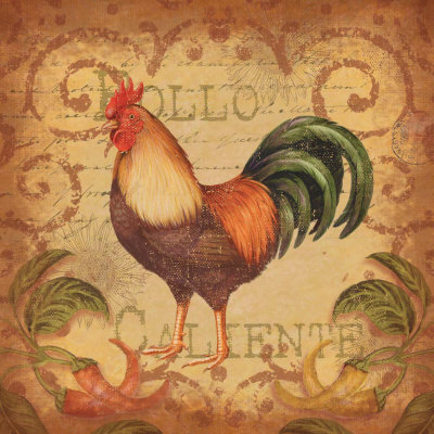 Pollo Caliente Ii by Elizabeth King Brownd Pricing Limited Edition Print image