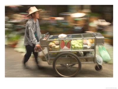 Fruit Vendor, Thailand by Gavriel Jecan Pricing Limited Edition Print image