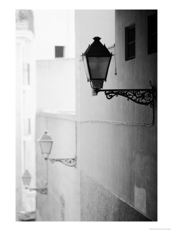 Streelights, Palma, Mallorca, Spain by Walter Bibikow Pricing Limited Edition Print image