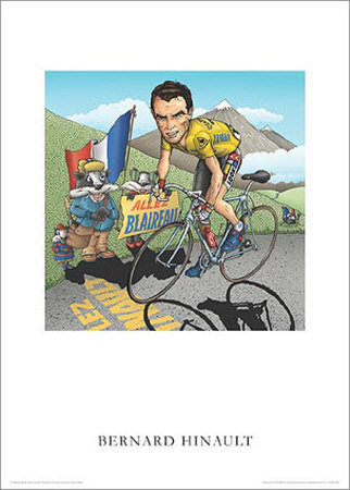 Bernard Hinault by Dave Brinton Pricing Limited Edition Print image