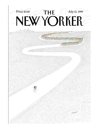 The New Yorker Cover - July 12, 1999 by Jean-Jacques Sempé Pricing Limited Edition Print image