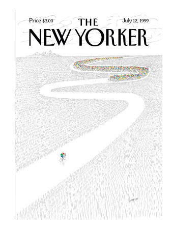 The New Yorker Cover - July 12, 1999 by Jean-Jacques Sempe Pricing Limited Edition Print image