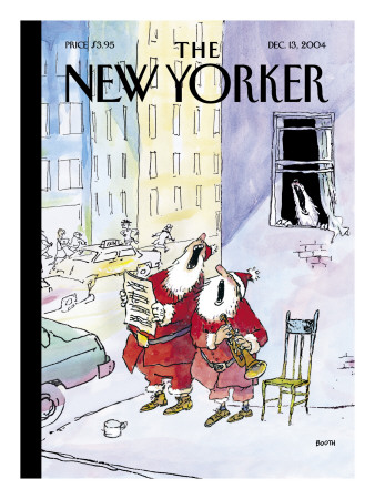 The New Yorker Cover - December 13, 2004 by George Booth Pricing Limited Edition Print image