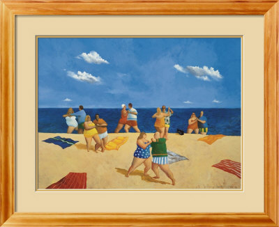 Tango Beach by Michael Paraskevas Pricing Limited Edition Print image