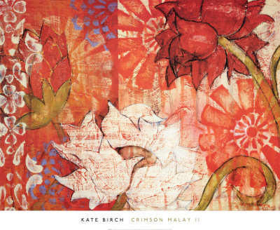 Crimson Malay Ii by Kate Birch Pricing Limited Edition Print image