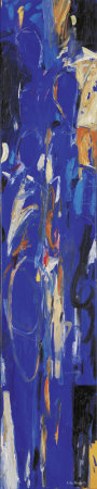 Stele Blau, C.1994 by Karin Haslinger Pricing Limited Edition Print image