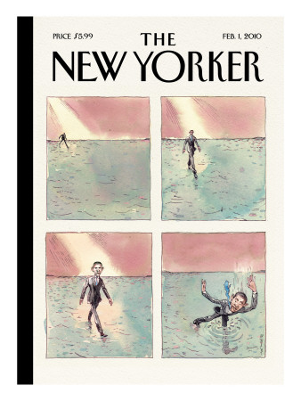 The New Yorker Cover - February 8, 2010 by Barry Blitt Pricing Limited Edition Print image