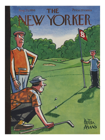 The New Yorker Cover - August 25, 1956 by Peter Arno Pricing Limited Edition Print image