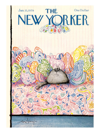 The New Yorker Cover - January 15, 1979 by Ronald Searle Pricing Limited Edition Print image