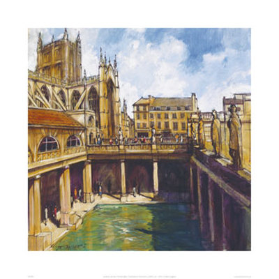 The Roman Baths by Jonathan Sanders Pricing Limited Edition Print image