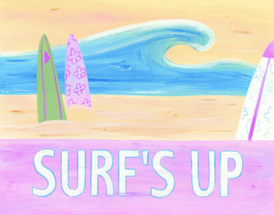 Surfer Girl: Surf's Up by Lisa Stanley Pricing Limited Edition Print image